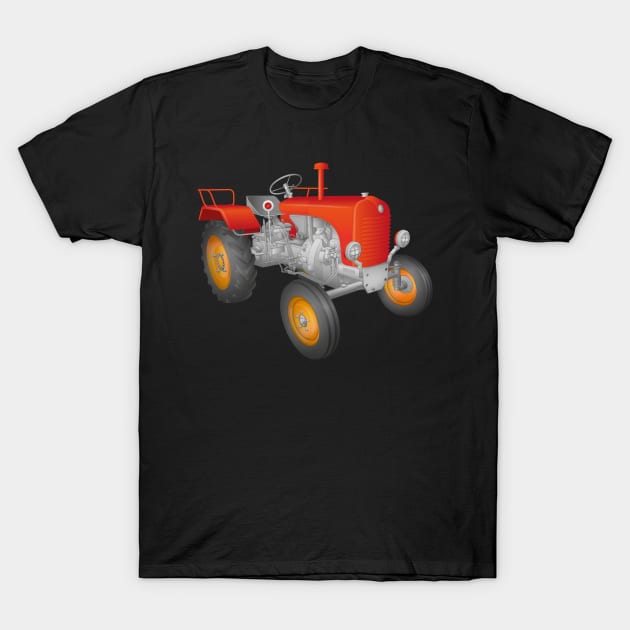 Vintage Tractor T-Shirt by argart